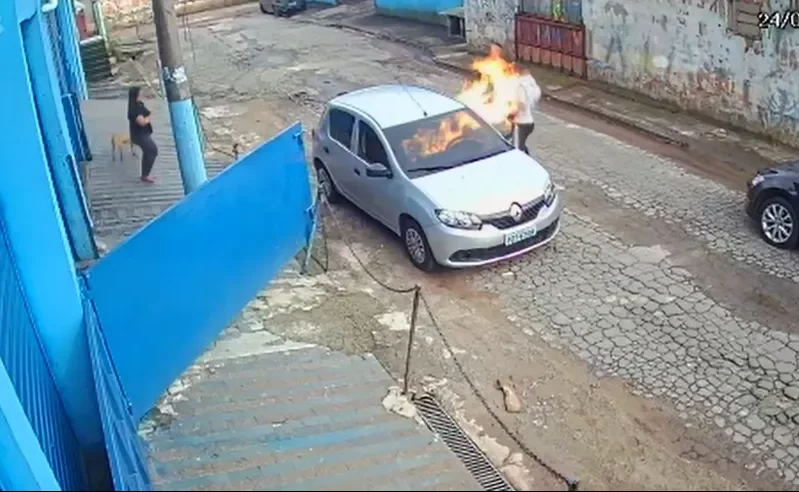 Polícia procura homem que ateou fogo e matou marido de funcionária em Mauá (SP)