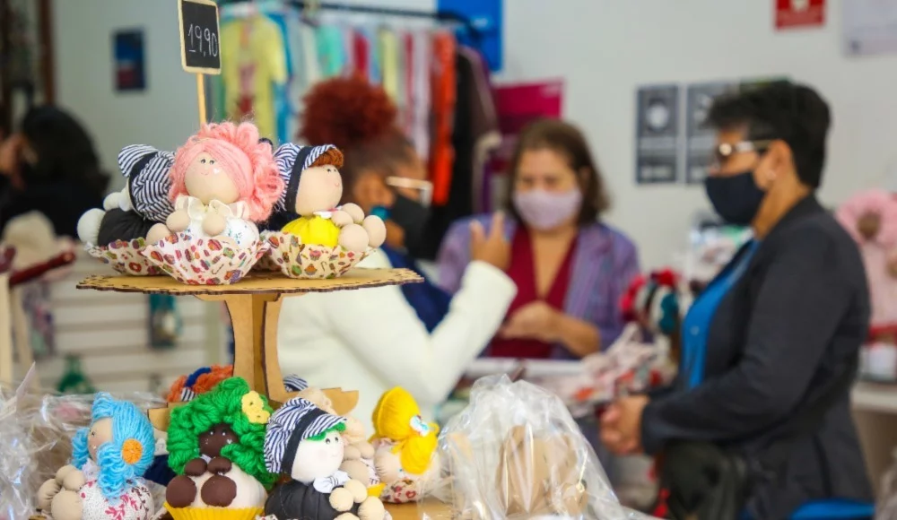 Feira de economia solidária do Dia dos Pais acontece de 9 a 11 de Agosto no calçadão