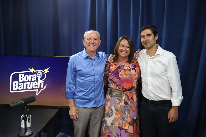 Em um episódio emocionante, Beto Piteri e Furlan Filho recebem Sônia Furlan no Bora Barueri