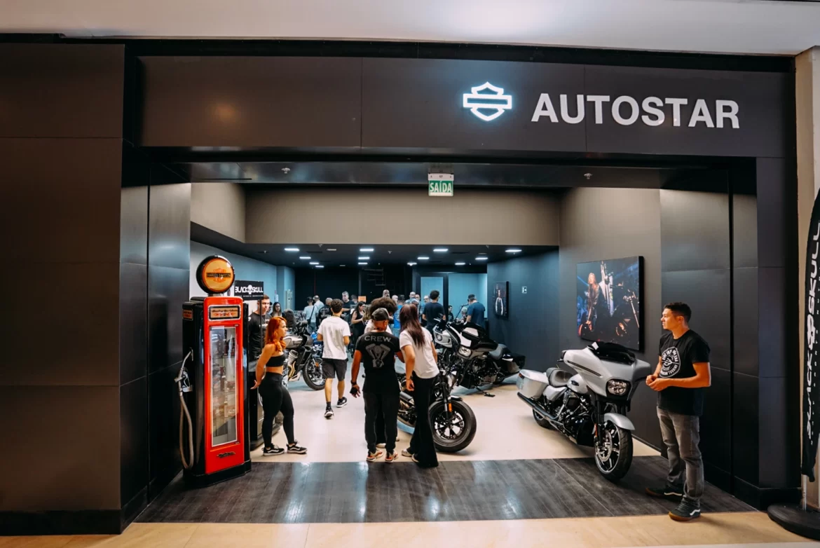 Autostar inaugura loja pop-up Harley-Davidson em Alphaville