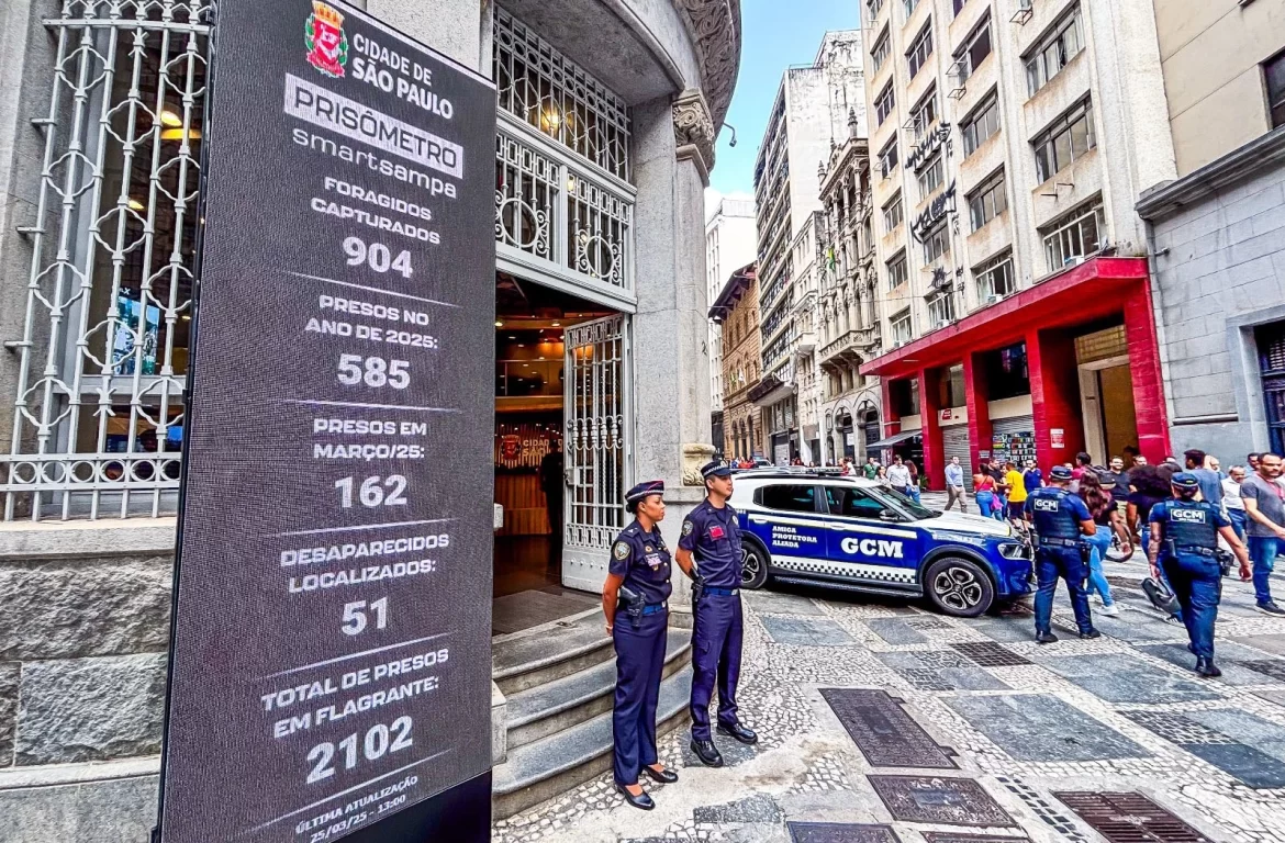 Prisômetro registra média de 12 prisões diárias em São Paulo em um mês de funcionamento
