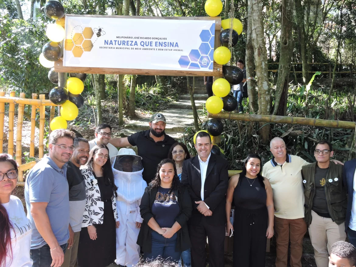 Jandira celebra o Dia Mundial da Abelha com inauguração de meliponário e ações de conscientização ambiental