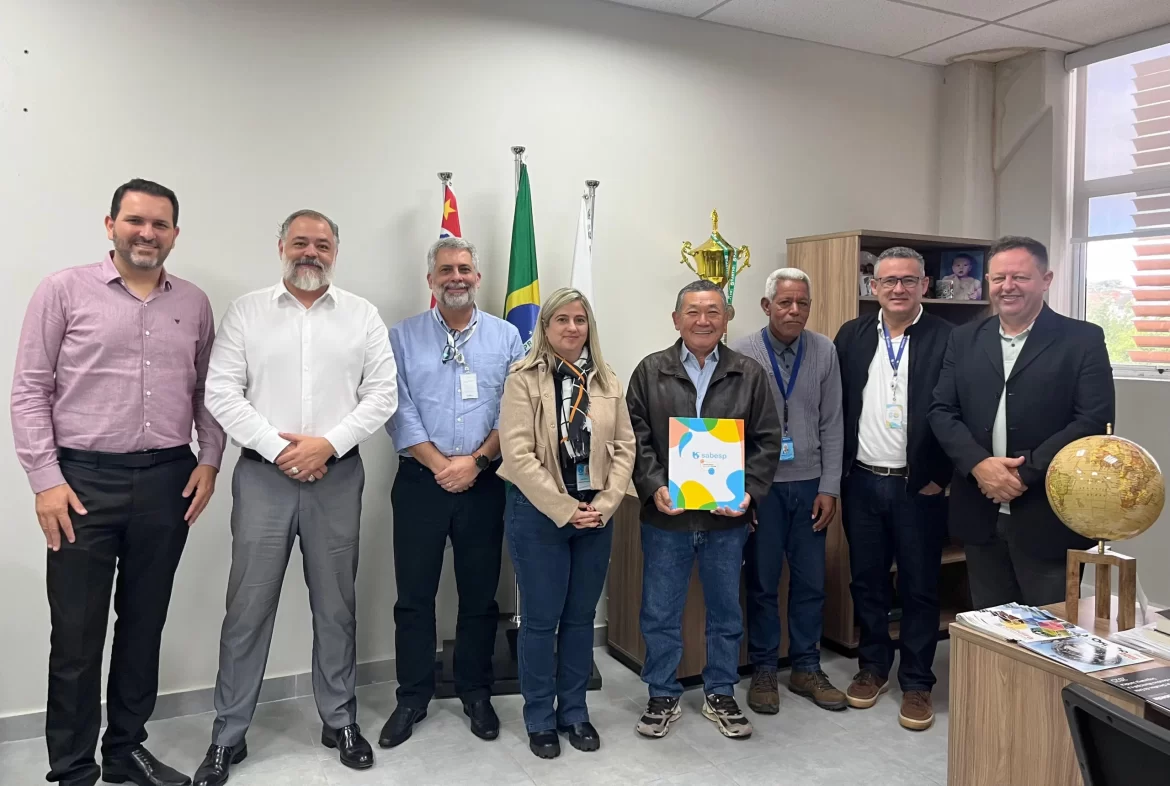 Dr. Sato anuncia investimento histórico da Sabesp em Jandira: R$ 300 milhões até 2029