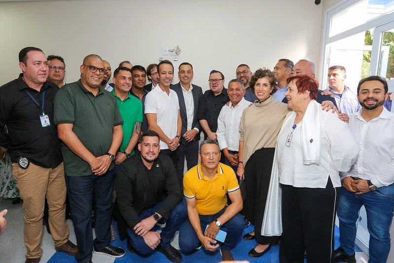 Felicio Ramuth inspeciona Hospital Regional de Cotia em visita técnica como governador em exercício