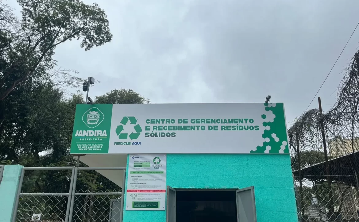 Jandira ganha primeiro Ecoponto para descarte consciente de resíduos
