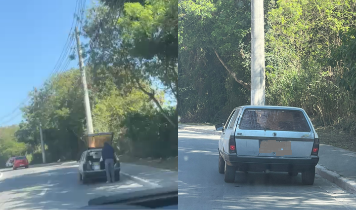 Homem é flagrado descartando lixo irregularmente em Barueri e é autuado após denúncia com vídeo