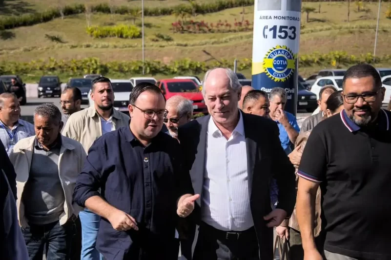 Welington Formiga destaca liderança de Ciro Gomes em visita a Cotia
