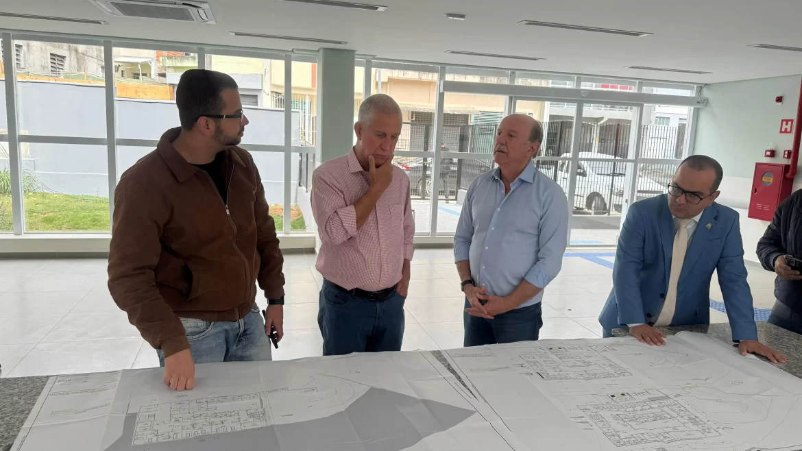 Prefeito Beto Piteri e vereador Levi Gobert anunciam novo pronto-socorro no Engenho Novo em Barueri