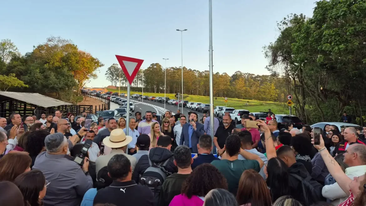 Elvis Cezar inaugura nova ligação entre New Ville e Centro Administrativo Bandeirantes