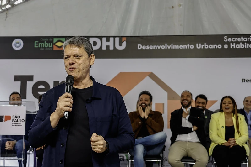 Aprovação de Tarcísio de Freitas atinge 65,8% em São Paulo, aponta Paraná Pesquisas