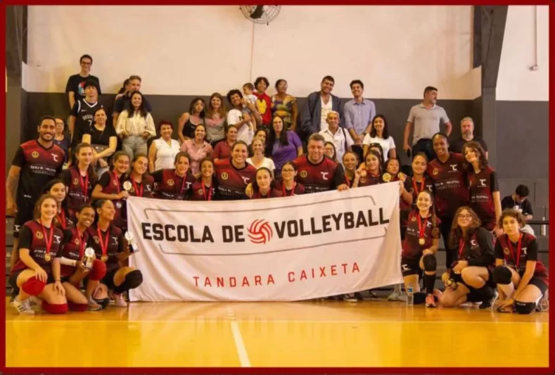 Tandara Caixeta promove camp de voleibol para jovens que sonham com o alto rendimento