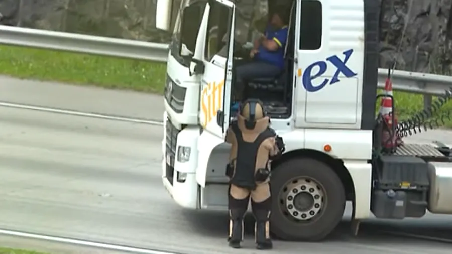 Motorista confessa que inventou ataque com explosivos no Rodoanel; via ficou interditada por cinco horas