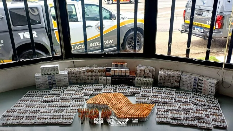 Polícia prende casal com medicamentos e produtos contrabandeados na Castello Branco