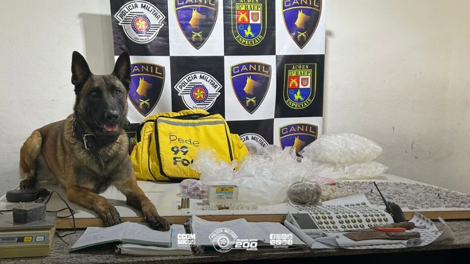 Polícia apreende 15,5 kg de drogas, munições e medicamentos controlados em Itapevi