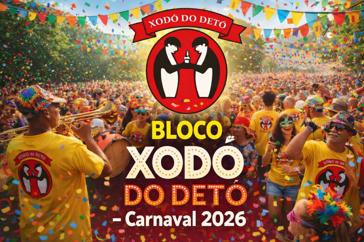 Bloco Xodó do Detó retorna ao Carnaval de Santana de Parnaíba em 2026