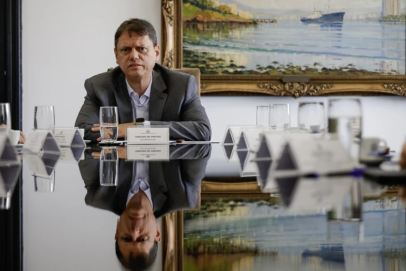 Tarcísio avalia nomes para vice em 2026 e disputa entre Felício, Kassab e André do Prado se intensifica