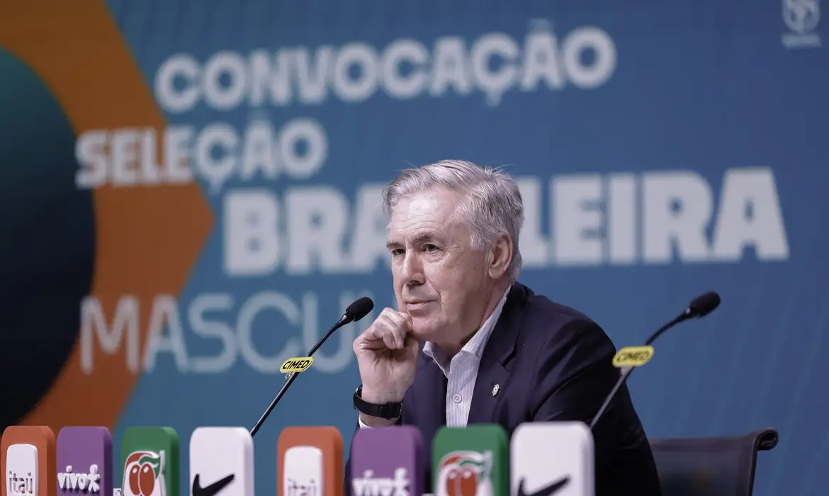 Ancelotti convoca Seleção para a Copa de 2026 com Neymar, Vini Jr e Endrick