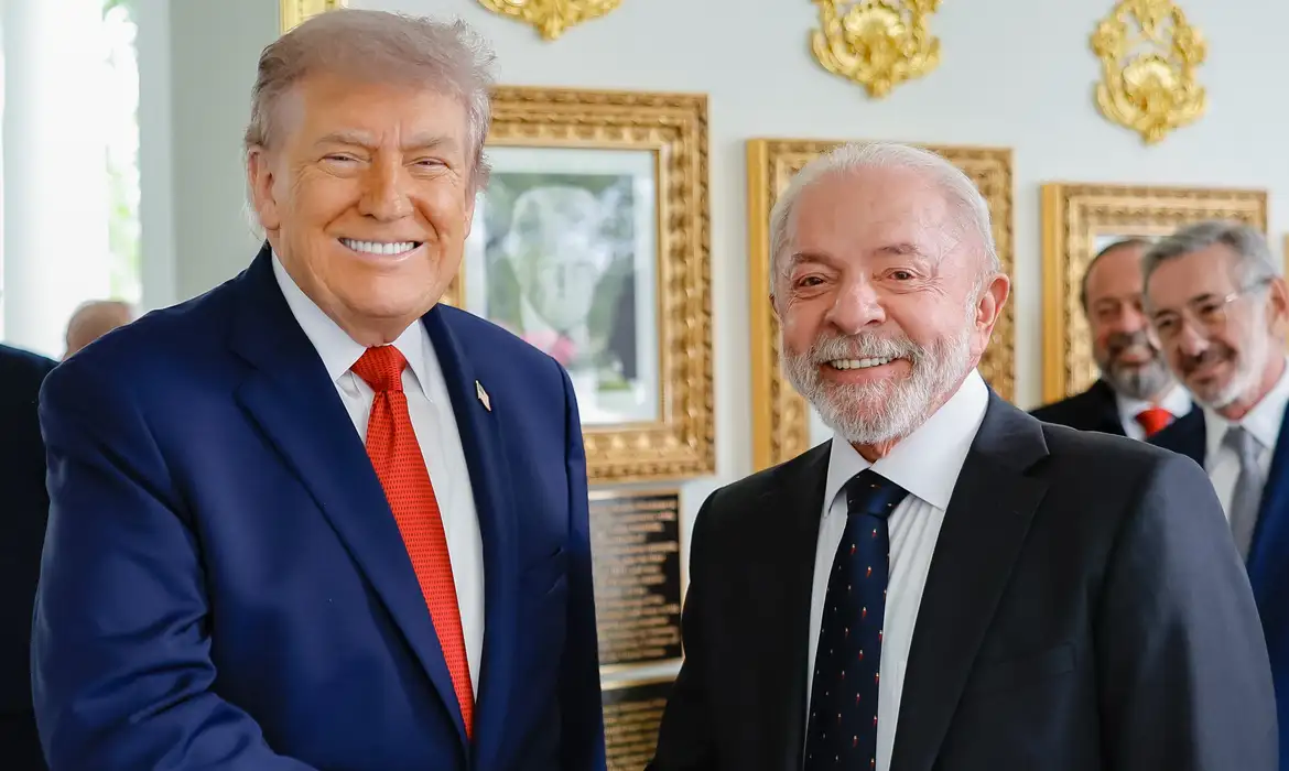 Lula e Trump se reúnem na Casa Branca em meio a tensões comerciais entre Brasil e EUA