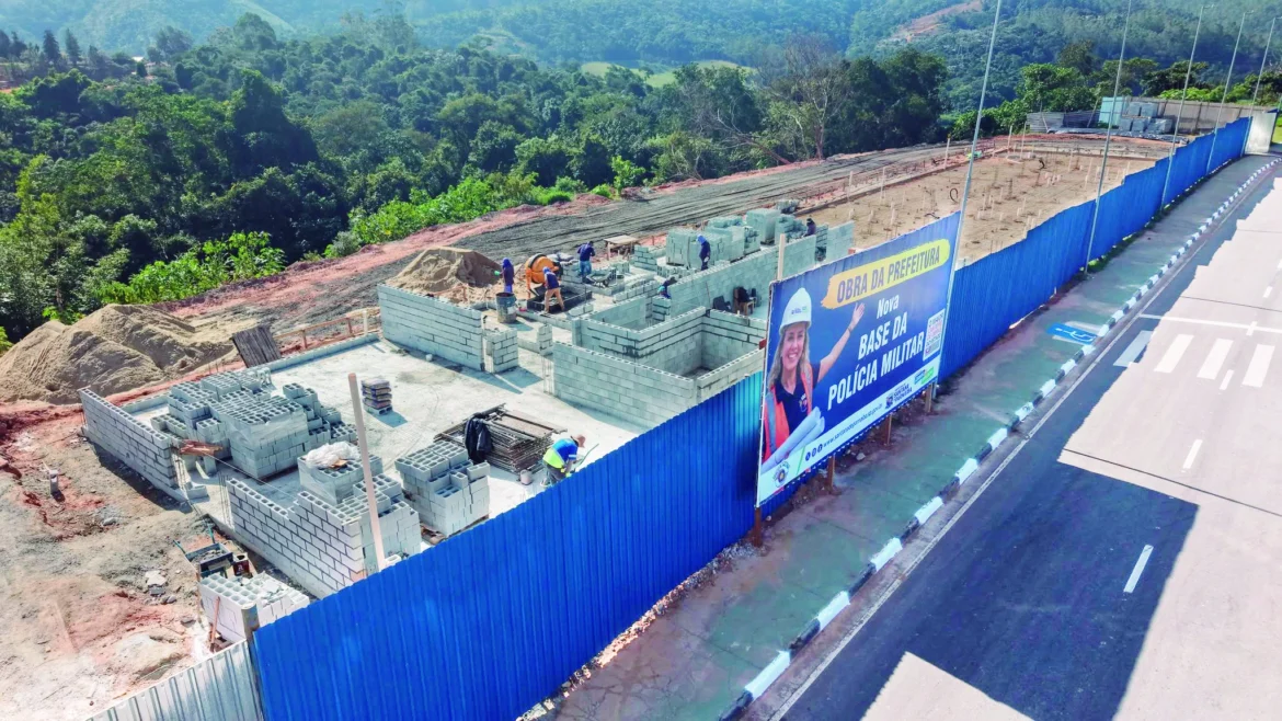 Santana de Parnaíba inicia construção de nova base da Polícia Militar