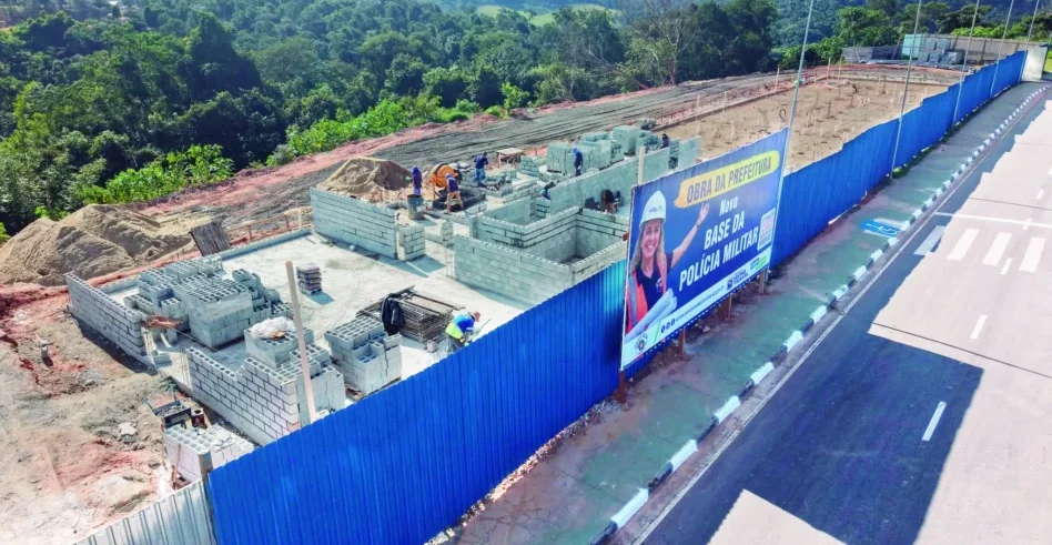 Santana de Parnaíba inicia construção de nova base da Polícia Militar