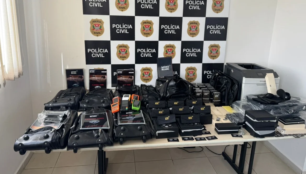 Suspeito de vender produtos de luxo falsificados e fazer dezenas de vítimas é preso em SP