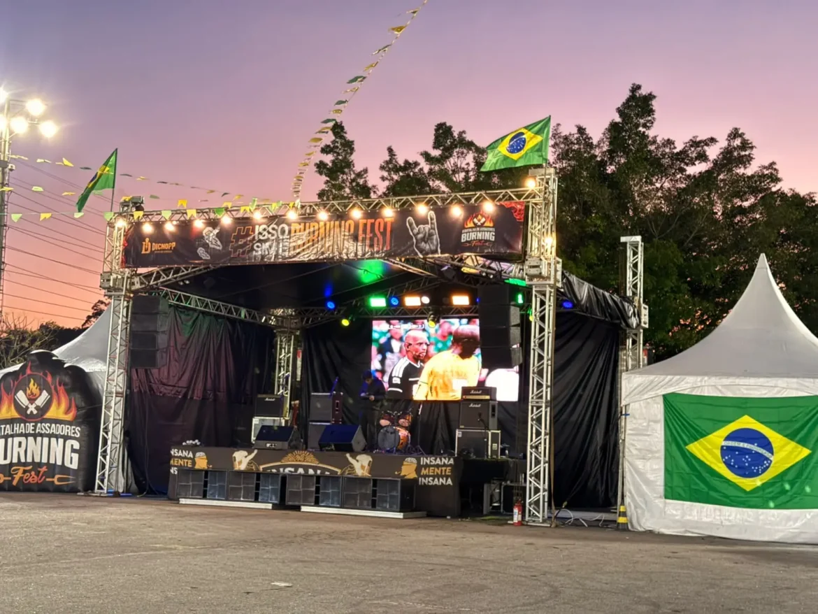 Burning Fest agita Vargem Grande Paulista neste fim de semana com churrasco e Arena da Copa