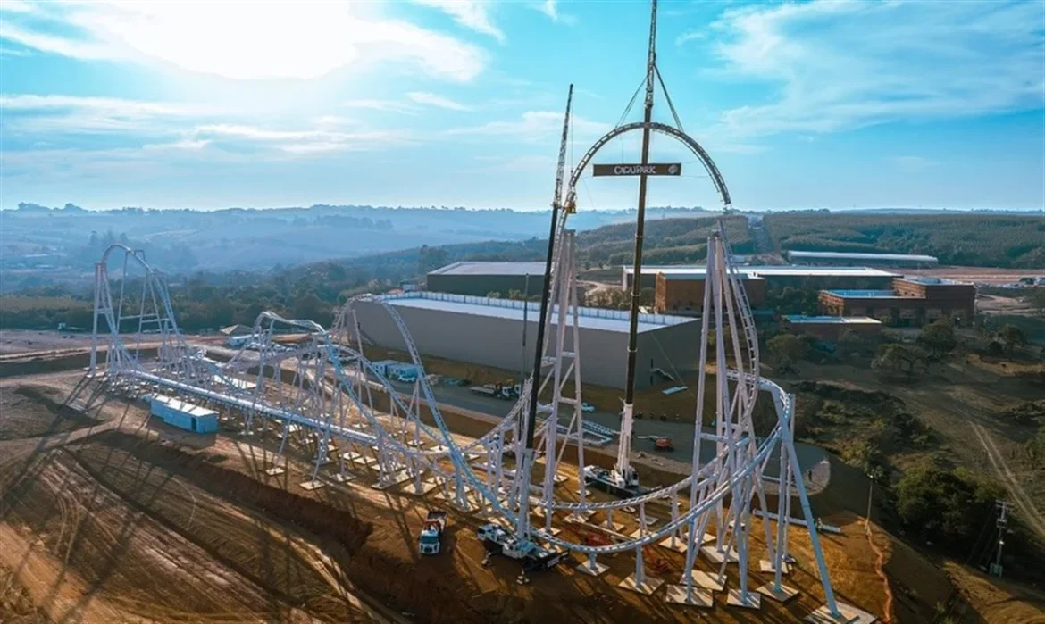 Cacau Park terá maior montanha-russa da América Latina e inauguração prevista para 2027