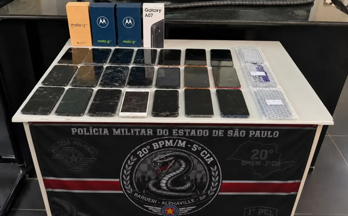 Operação Impacto reforça combate à receptação de celulares em Barueri