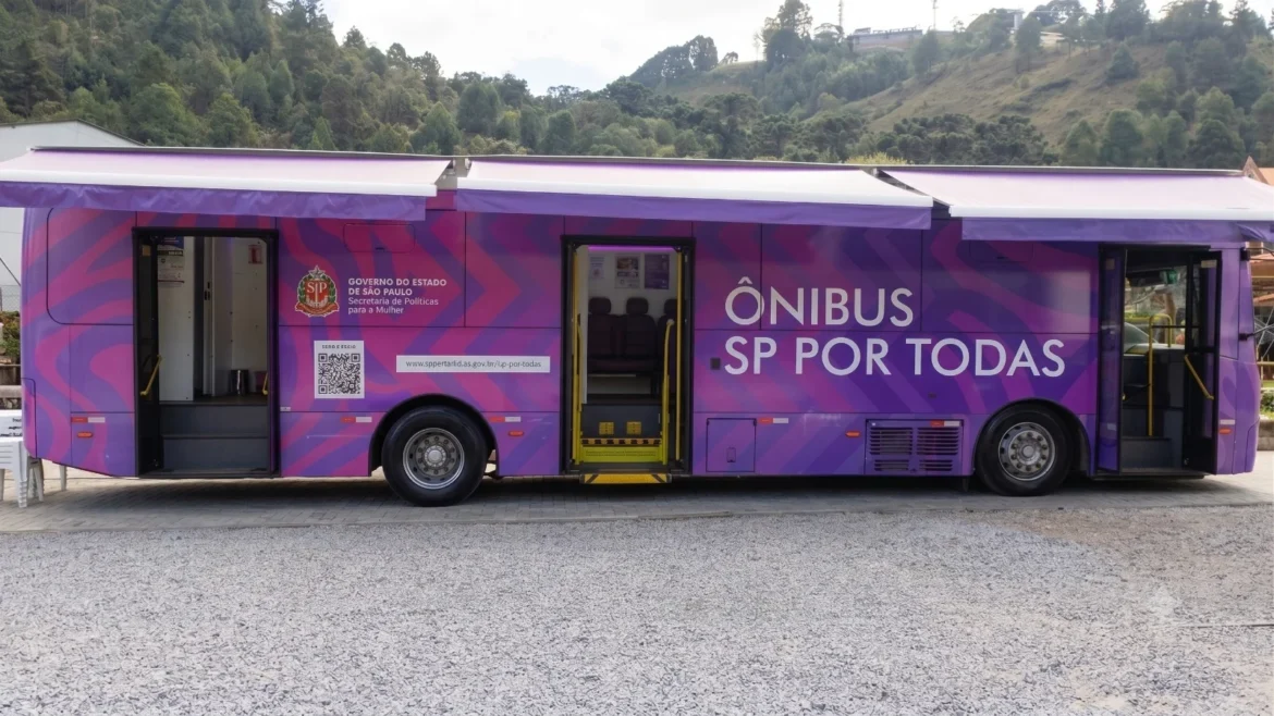 Ônibus SP Por Todas oferece atendimento gratuito para mulheres em Itapevi