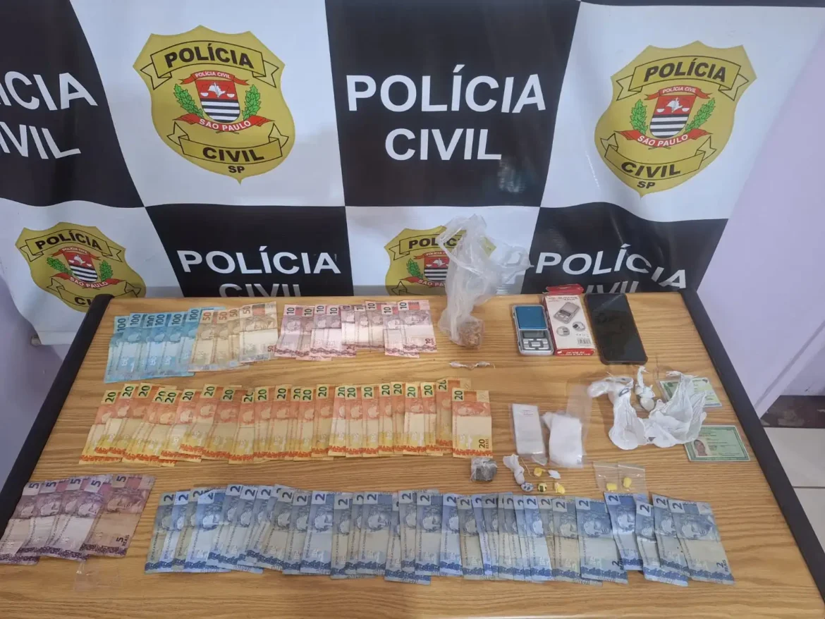 Operação contra o tráfico prende 20 pessoas no interior de SP