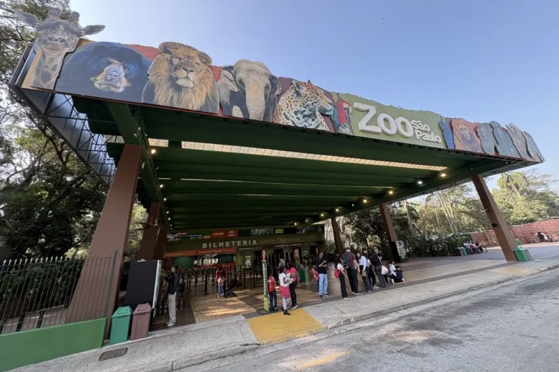 Comprovante de voto dá entrada grátis no Zoo de SP neste domingo